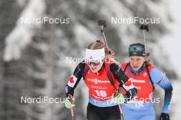 17.01.2021, Oberhof, Germany (GER): Emma Lunder (CAN) -  IBU World Cup Biathlon, mass women, Oberhof (GER). www.nordicfocus.com. © Manzoni/NordicFocus. Every downloaded picture is fee-liable.