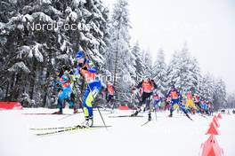 17.01.2021, Oberhof, Germany (GER): Dzinara Alimbekava (BLR) -  IBU World Cup Biathlon, mass women, Oberhof (GER). www.nordicfocus.com. © Manzoni/NordicFocus. Every downloaded picture is fee-liable.