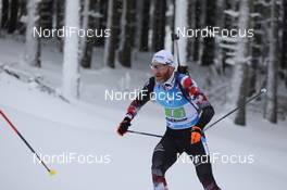 15.01.2021, Oberhof, Germany (GER): Simon Eder (AUT) -  IBU World Cup Biathlon, relay men, Oberhof (GER). www.nordicfocus.com. © Manzoni/NordicFocus. Every downloaded picture is fee-liable.