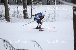 15.01.2021, Oberhof, Germany (GER): Simon Eder (AUT) -  IBU World Cup Biathlon, relay men, Oberhof (GER). www.nordicfocus.com. © Manzoni/NordicFocus. Every downloaded picture is fee-liable.