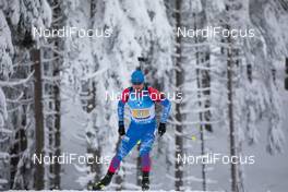 15.01.2021, Oberhof, Germany (GER): Alexander Loginov (RUS) -  IBU World Cup Biathlon, relay men, Oberhof (GER). www.nordicfocus.com. © Manzoni/NordicFocus. Every downloaded picture is fee-liable.