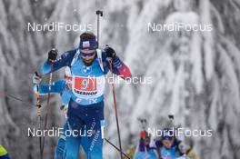 15.01.2021, Oberhof, Germany (GER): Benjamin Weger (SUI) -  IBU World Cup Biathlon, relay men, Oberhof (GER). www.nordicfocus.com. © Manzoni/NordicFocus. Every downloaded picture is fee-liable.