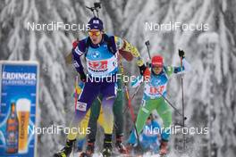 15.01.2021, Oberhof, Germany (GER): Artem Tyshchenko (UKR) -  IBU World Cup Biathlon, relay men, Oberhof (GER). www.nordicfocus.com. © Manzoni/NordicFocus. Every downloaded picture is fee-liable.