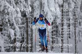 15.01.2021, Oberhof, Germany (GER): Serafin Wiestner (SUI) -  IBU World Cup Biathlon, relay men, Oberhof (GER). www.nordicfocus.com. © Manzoni/NordicFocus. Every downloaded picture is fee-liable.
