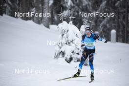 15.01.2021, Oberhof, Germany (GER): Kalev Ermits (EST) -  IBU World Cup Biathlon, relay men, Oberhof (GER). www.nordicfocus.com. © Manzoni/NordicFocus. Every downloaded picture is fee-liable.