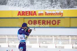 15.01.2021, Oberhof, Germany (GER): Artem Pryma (UKR) -  IBU World Cup Biathlon, relay men, Oberhof (GER). www.nordicfocus.com. © Manzoni/NordicFocus. Every downloaded picture is fee-liable.