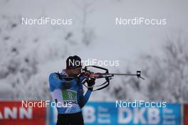 15.01.2021, Oberhof, Germany (GER): Quentin Fillon Maillet (FRA) -  IBU World Cup Biathlon, relay men, Oberhof (GER). www.nordicfocus.com. © Manzoni/NordicFocus. Every downloaded picture is fee-liable.
