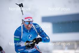 15.01.2021, Oberhof, Germany (GER): Jaakko Ranta (FIN) -  IBU World Cup Biathlon, relay men, Oberhof (GER). www.nordicfocus.com. © Manzoni/NordicFocus. Every downloaded picture is fee-liable.