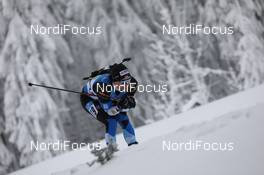 15.01.2021, Oberhof, Germany (GER): Kalev Ermits (EST) -  IBU World Cup Biathlon, relay men, Oberhof (GER). www.nordicfocus.com. © Manzoni/NordicFocus. Every downloaded picture is fee-liable.