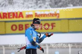 15.01.2021, Oberhof, Germany (GER): Fabien Claude (FRA) -  IBU World Cup Biathlon, relay men, Oberhof (GER). www.nordicfocus.com. © Manzoni/NordicFocus. Every downloaded picture is fee-liable.