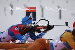 15.01.2021, Oberhof, Germany (GER): Kirill Streltsov (RUS) -  IBU World Cup Biathlon, relay men, Oberhof (GER). www.nordicfocus.com. © Manzoni/NordicFocus. Every downloaded picture is fee-liable.