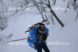 15.01.2021, Oberhof, Germany (GER): Fabien Claude (FRA) -  IBU World Cup Biathlon, relay men, Oberhof (GER). www.nordicfocus.com. © Manzoni/NordicFocus. Every downloaded picture is fee-liable.