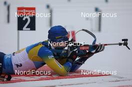 15.01.2021, Oberhof, Germany (GER): Oskar Brandt (SWE) -  IBU World Cup Biathlon, relay men, Oberhof (GER). www.nordicfocus.com. © Manzoni/NordicFocus. Every downloaded picture is fee-liable.