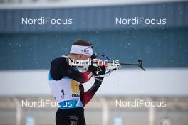 15.01.2021, Oberhof, Germany (GER): Tarjei Boe (NOR) -  IBU World Cup Biathlon, relay men, Oberhof (GER). www.nordicfocus.com. © Manzoni/NordicFocus. Every downloaded picture is fee-liable.
