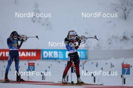 16.01.2021, Oberhof, Germany (GER): Aita Gasparin (SUI), Tiril Eckhoff (NOR), (l-r) -  IBU World Cup Biathlon, relay women, Oberhof (GER). www.nordicfocus.com. © Manzoni/NordicFocus. Every downloaded picture is fee-liable.