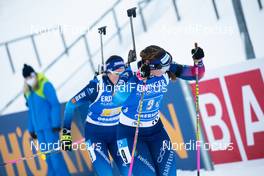 16.01.2021, Oberhof, Germany (GER): Lena Haecki (SUI) -  IBU World Cup Biathlon, relay women, Oberhof (GER). www.nordicfocus.com. © Manzoni/NordicFocus. Every downloaded picture is fee-liable.