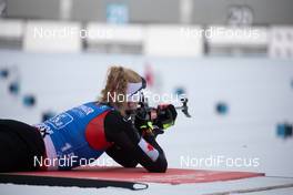 16.01.2021, Oberhof, Germany (GER): Sarah Beaudry (CAN) -  IBU World Cup Biathlon, relay women, Oberhof (GER). www.nordicfocus.com. © Manzoni/NordicFocus. Every downloaded picture is fee-liable.