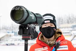 16.01.2021, Oberhof, Germany (GER): Sandra Flunger (AUT) coach Team Switzerland -  IBU World Cup Biathlon, relay women, Oberhof (GER). www.nordicfocus.com. © Manzoni/NordicFocus. Every downloaded picture is fee-liable.