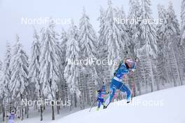 16.01.2021, Oberhof, Germany (GER): Kinga Zbylut (POL), Iryna Kryuko (BLR), Suvi Minkkinen (FIN) -  IBU World Cup Biathlon, relay women, Oberhof (GER). www.nordicfocus.com. © Manzoni/NordicFocus. Every downloaded picture is fee-liable.