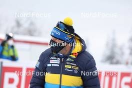 16.01.2021, Oberhof, Germany (GER): Jean Marc Chabloz (SUI), coach Team Sweden -  IBU World Cup Biathlon, relay women, Oberhof (GER). www.nordicfocus.com. © Manzoni/NordicFocus. Every downloaded picture is fee-liable.