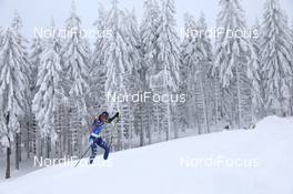16.01.2021, Oberhof, Germany (GER): Lisa Vittozzi (ITA) -  IBU World Cup Biathlon, relay women, Oberhof (GER). www.nordicfocus.com. © Manzoni/NordicFocus. Every downloaded picture is fee-liable.
