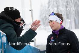 16.01.2021, Oberhof, Germany (GER): Megan Bankes (CAN) -  IBU World Cup Biathlon, relay women, Oberhof (GER). www.nordicfocus.com. © Manzoni/NordicFocus. Every downloaded picture is fee-liable.