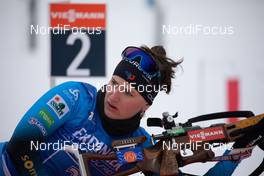 16.01.2021, Oberhof, Germany (GER): Julia Simon (FRA) -  IBU World Cup Biathlon, relay women, Oberhof (GER). www.nordicfocus.com. © Manzoni/NordicFocus. Every downloaded picture is fee-liable.