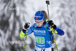 16.01.2021, Oberhof, Germany (GER): Dzinara Alimbekava (BLR) -  IBU World Cup Biathlon, relay women, Oberhof (GER). www.nordicfocus.com. © Manzoni/NordicFocus. Every downloaded picture is fee-liable.