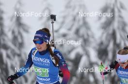 16.01.2021, Oberhof, Germany (GER): Selina Gasparin (SUI) -  IBU World Cup Biathlon, relay women, Oberhof (GER). www.nordicfocus.com. © Manzoni/NordicFocus. Every downloaded picture is fee-liable.