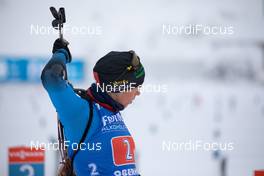 16.01.2021, Oberhof, Germany (GER): Anais Bescond (FRA) -  IBU World Cup Biathlon, relay women, Oberhof (GER). www.nordicfocus.com. © Manzoni/NordicFocus. Every downloaded picture is fee-liable.
