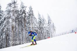 16.01.2021, Oberhof, Germany (GER): Iryna Kryuko (BLR) -  IBU World Cup Biathlon, relay women, Oberhof (GER). www.nordicfocus.com. © Manzoni/NordicFocus. Every downloaded picture is fee-liable.