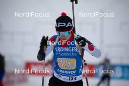 16.01.2021, Oberhof, Germany (GER): Yurie Tanaka (JPN) -  IBU World Cup Biathlon, relay women, Oberhof (GER). www.nordicfocus.com. © Manzoni/NordicFocus. Every downloaded picture is fee-liable.