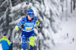 16.01.2021, Oberhof, Germany (GER): Hanna Sola (BLR) -  IBU World Cup Biathlon, relay women, Oberhof (GER). www.nordicfocus.com. © Manzoni/NordicFocus. Every downloaded picture is fee-liable.