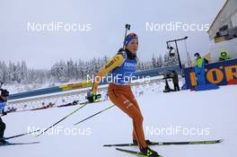 16.01.2021, Oberhof, Germany (GER): Franziska Preuss (GER) -  IBU World Cup Biathlon, relay women, Oberhof (GER). www.nordicfocus.com. © Manzoni/NordicFocus. Every downloaded picture is fee-liable.