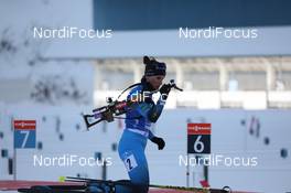 16.01.2021, Oberhof, Germany (GER): Julia Simon (FRA) -  IBU World Cup Biathlon, relay women, Oberhof (GER). www.nordicfocus.com. © Manzoni/NordicFocus. Every downloaded picture is fee-liable.