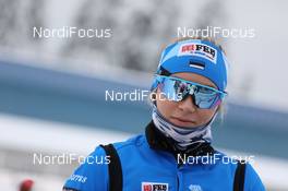 16.01.2021, Oberhof, Germany (GER): Regina Oja (EST) -  IBU World Cup Biathlon, relay women, Oberhof (GER). www.nordicfocus.com. © Manzoni/NordicFocus. Every downloaded picture is fee-liable.
