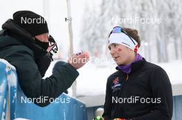 16.01.2021, Oberhof, Germany (GER): Nadia Moser (CAN) -  IBU World Cup Biathlon, relay women, Oberhof (GER). www.nordicfocus.com. © Manzoni/NordicFocus. Every downloaded picture is fee-liable.