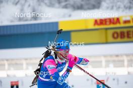 16.01.2021, Oberhof, Germany (GER): Svetlana Mironova (RUS) -  IBU World Cup Biathlon, relay women, Oberhof (GER). www.nordicfocus.com. © Manzoni/NordicFocus. Every downloaded picture is fee-liable.