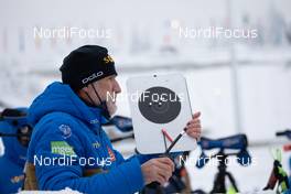 16.01.2021, Oberhof, Germany (GER): Jean Paul Giachino (FRA) -  IBU World Cup Biathlon, relay women, Oberhof (GER). www.nordicfocus.com. © Manzoni/NordicFocus. Every downloaded picture is fee-liable.