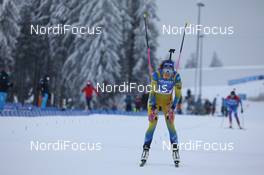 16.01.2021, Oberhof, Germany (GER): Hanna Oeberg (SWE) -  IBU World Cup Biathlon, relay women, Oberhof (GER). www.nordicfocus.com. © Manzoni/NordicFocus. Every downloaded picture is fee-liable.