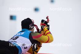 13.01.2021, Oberhof, Germany (GER): Florent Claude (BEL) -  IBU World Cup Biathlon, sprint men, Oberhof (GER). www.nordicfocus.com. © Manzoni/NordicFocus. Every downloaded picture is fee-liable.
