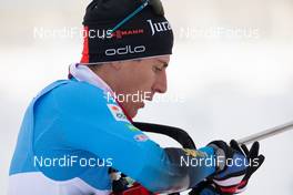 13.01.2021, Oberhof, Germany (GER): Quentin Fillon Maillet (FRA) -  IBU World Cup Biathlon, sprint men, Oberhof (GER). www.nordicfocus.com. © Manzoni/NordicFocus. Every downloaded picture is fee-liable.