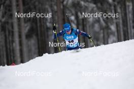 13.01.2021, Oberhof, Germany (GER): Lukas Hofer (ITA) -  IBU World Cup Biathlon, sprint men, Oberhof (GER). www.nordicfocus.com. © Manzoni/NordicFocus. Every downloaded picture is fee-liable.