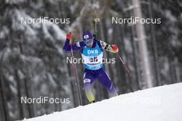 13.01.2021, Oberhof, Germany (GER): Artem Pryma (UKR) -  IBU World Cup Biathlon, sprint men, Oberhof (GER). www.nordicfocus.com. © Manzoni/NordicFocus. Every downloaded picture is fee-liable.