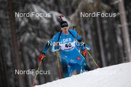 13.01.2021, Oberhof, Germany (GER): Fabien Claude (FRA) -  IBU World Cup Biathlon, sprint men, Oberhof (GER). www.nordicfocus.com. © Manzoni/NordicFocus. Every downloaded picture is fee-liable.