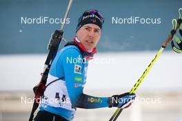 13.01.2021, Oberhof, Germany (GER): Quentin Fillon Maillet (FRA) -  IBU World Cup Biathlon, sprint men, Oberhof (GER). www.nordicfocus.com. © Manzoni/NordicFocus. Every downloaded picture is fee-liable.