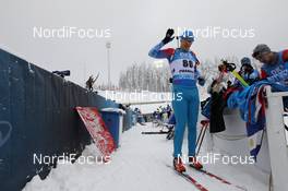 13.01.2021, Oberhof, Germany (GER): Matvey Eliseev (RUS) -  IBU World Cup Biathlon, sprint men, Oberhof (GER). www.nordicfocus.com. © Manzoni/NordicFocus. Every downloaded picture is fee-liable.