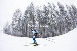 13.01.2021, Oberhof, Germany (GER): Kalev Ermits (EST) -  IBU World Cup Biathlon, sprint men, Oberhof (GER). www.nordicfocus.com. © Manzoni/NordicFocus. Every downloaded picture is fee-liable.