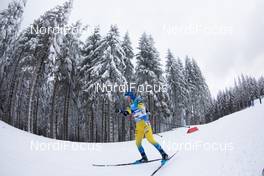 13.01.2021, Oberhof, Germany (GER): Sebastian Samuelsson (SWE) -  IBU World Cup Biathlon, sprint men, Oberhof (GER). www.nordicfocus.com. © Manzoni/NordicFocus. Every downloaded picture is fee-liable.