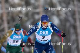 13.01.2021, Oberhof, Germany (GER): Serafin Wiestner (SUI) -  IBU World Cup Biathlon, sprint men, Oberhof (GER). www.nordicfocus.com. © Manzoni/NordicFocus. Every downloaded picture is fee-liable.